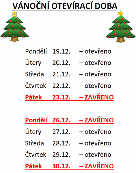 Otevírací doba